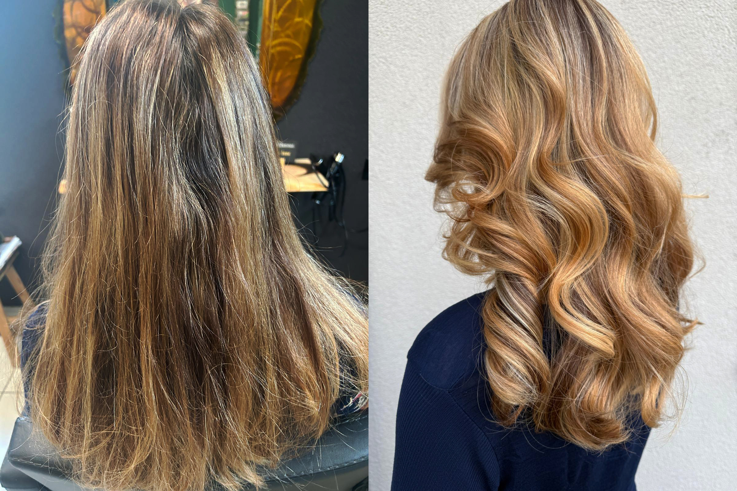Vorher Nachher Bilder Coiffeursalon New Style Möhlin Fricktal Region Rheinfelden