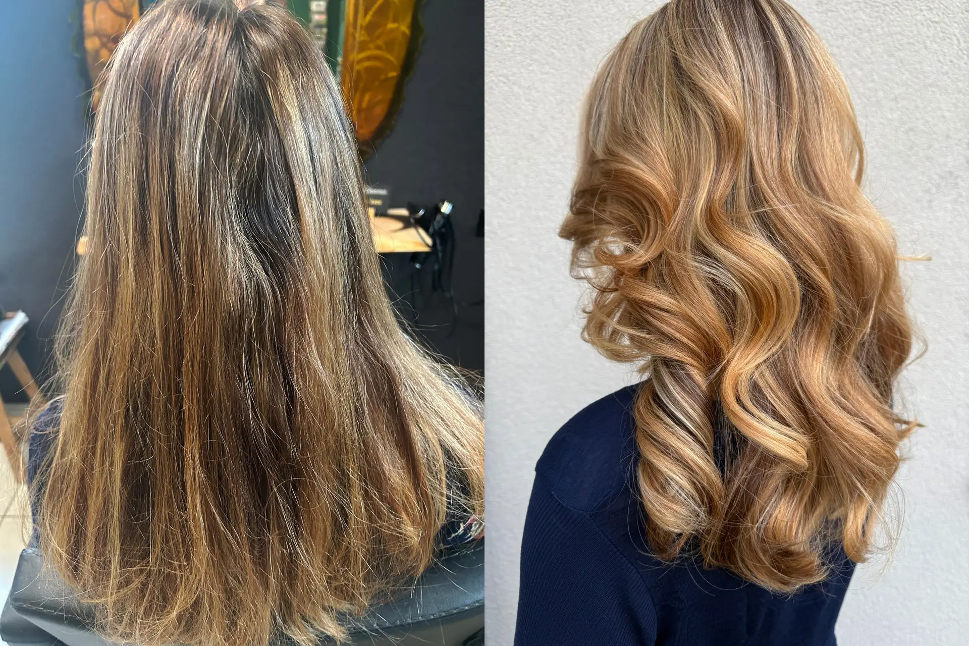 Vorher Nachher Bilder Coiffeursalon New Style M&ouml;hlin Fricktal Region Rheinfelden