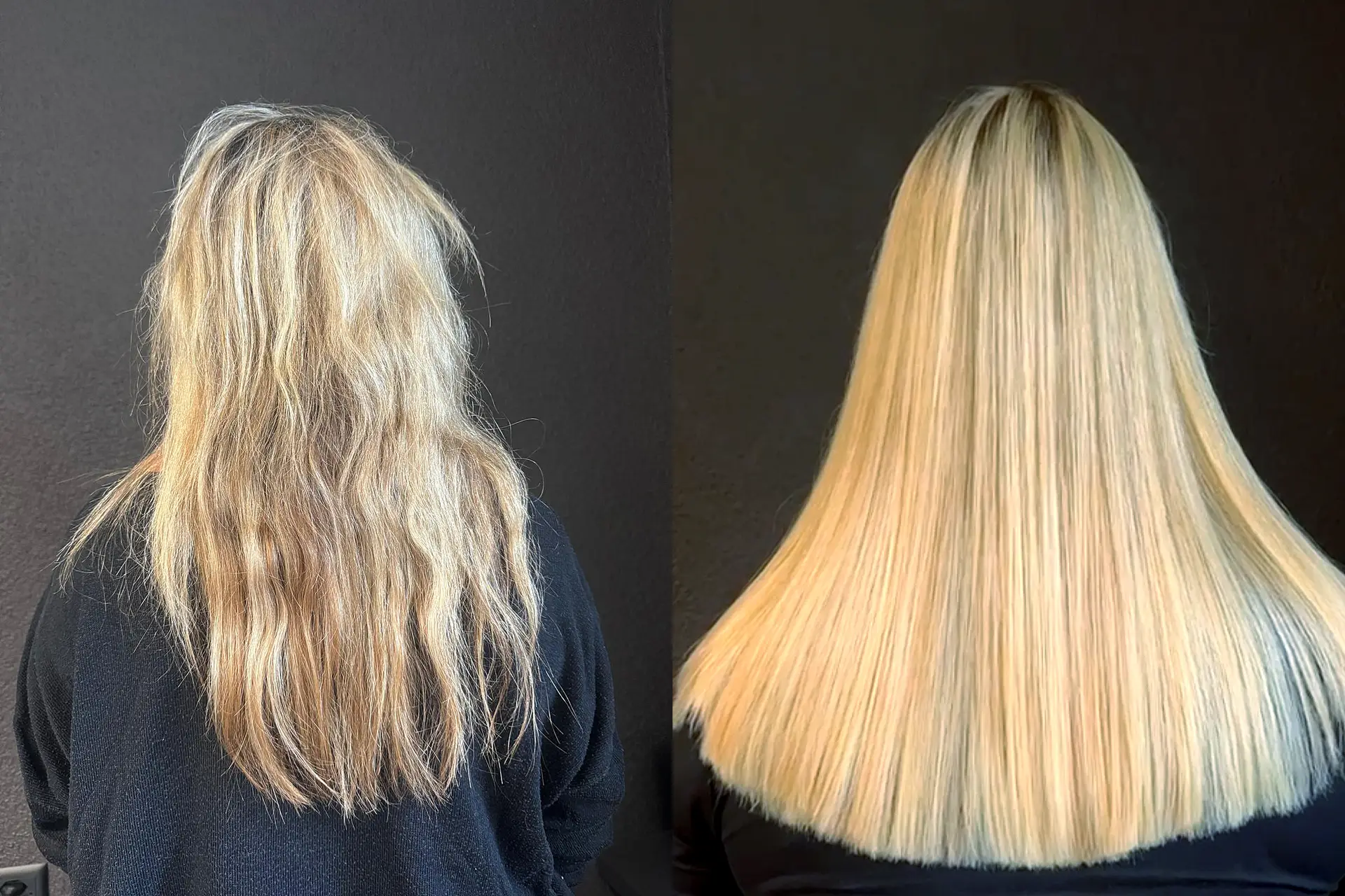 Vorher Nachher Bilder Coiffeursalon New Style M&ouml;hlin Fricktal Region Rheinfelden