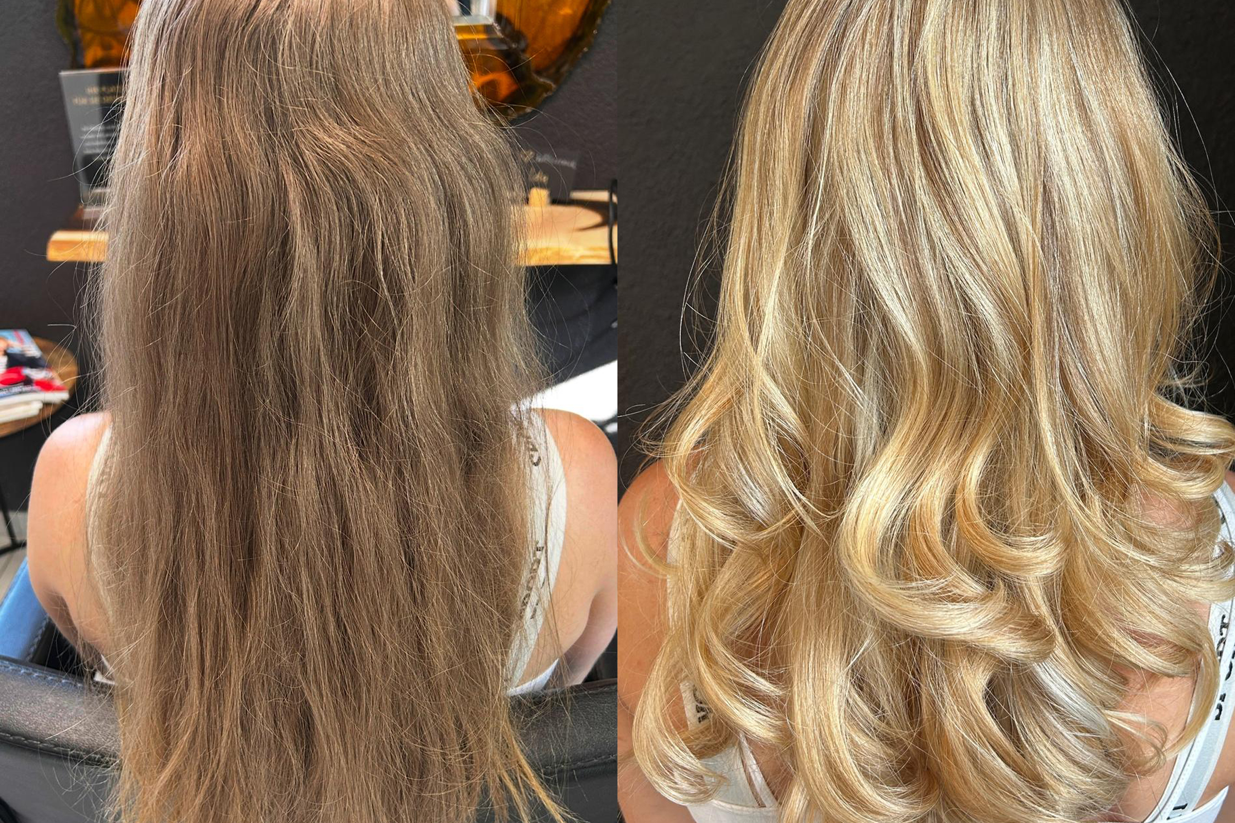 Vorher Nachher Bilder Coiffeursalon New Style Möhlin Fricktal Region Rheinfelden